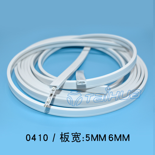 0410側面發光霓虹燈雙色硅膠套管板寬5mm6mm